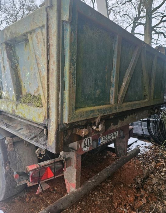 Przyczepa wywrotka meiller tandem 18 ton