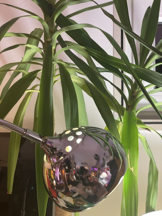 Candeeiro Eyeball Marble Table Italian Lamp Space Age Mid Century 70s