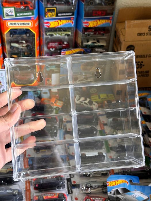 expositor acrilico diecast hot wheels 1/64