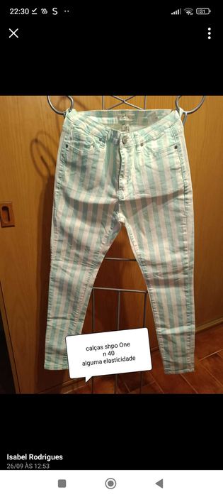 Roupa de senhora cada peça 5 euros