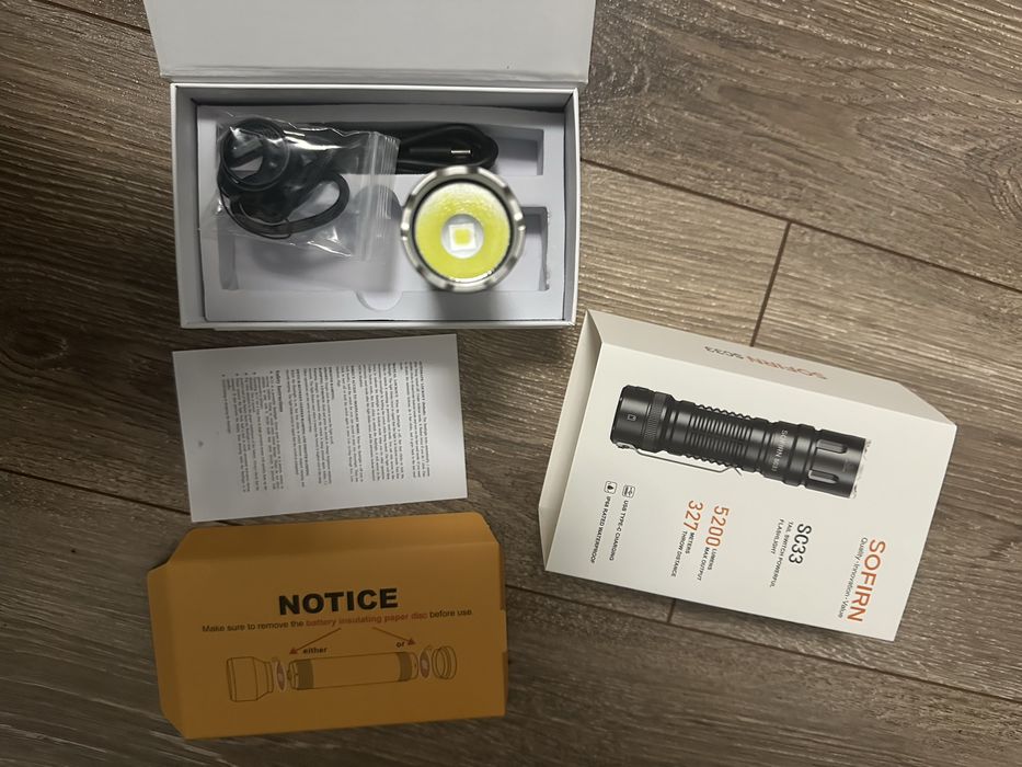 Ліхтар SOFIRN SC33 потужний ліхтар