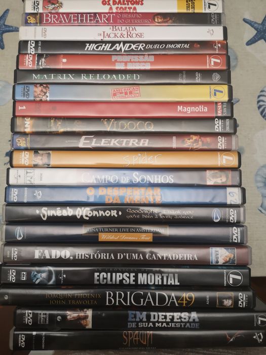 Vários filmes em dvd