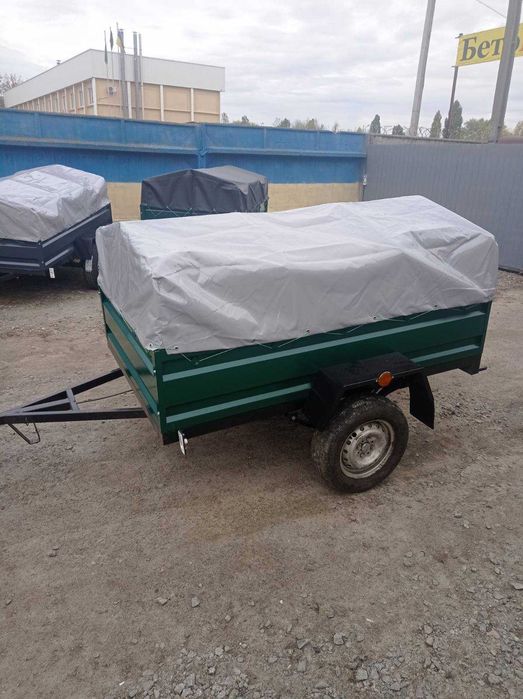 прицепы Днепр с треугольным дышлом.