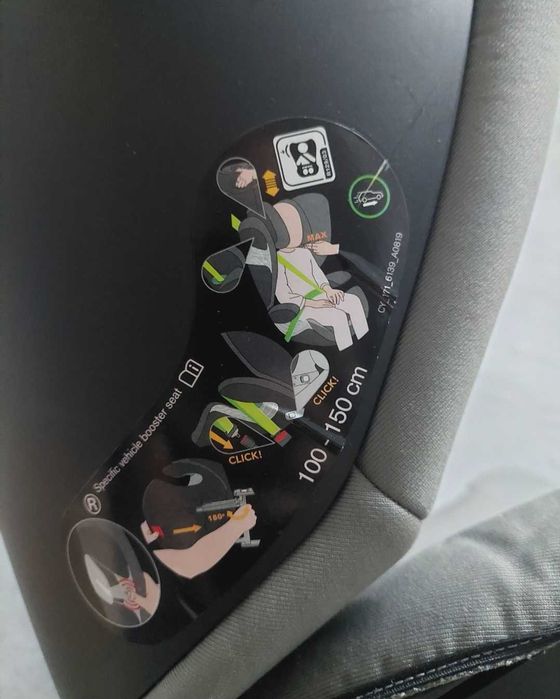 Cadeira auto 2/3 cybex com isofix