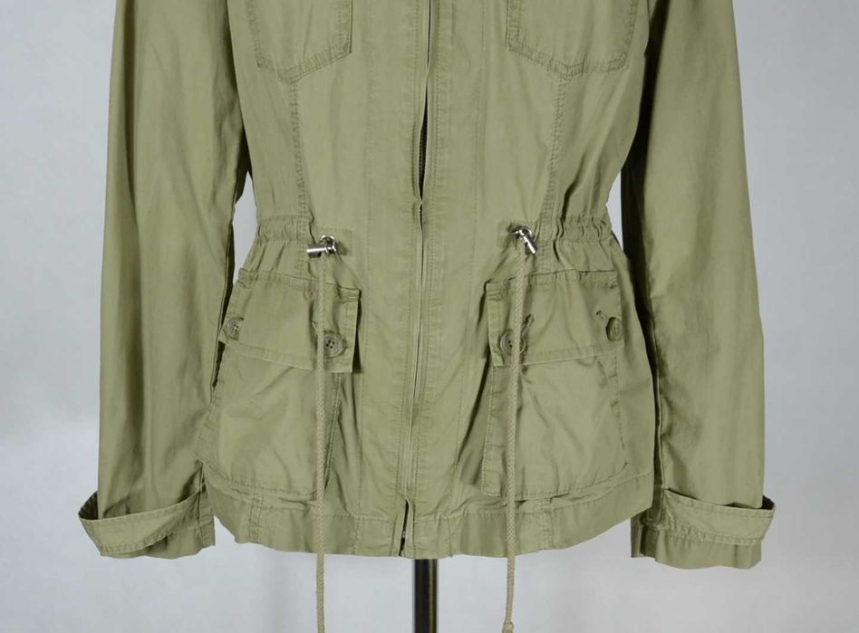 TOMMY HILFIGER Safari Cargo Lekka kurtka Damska M Oryginalna Super St