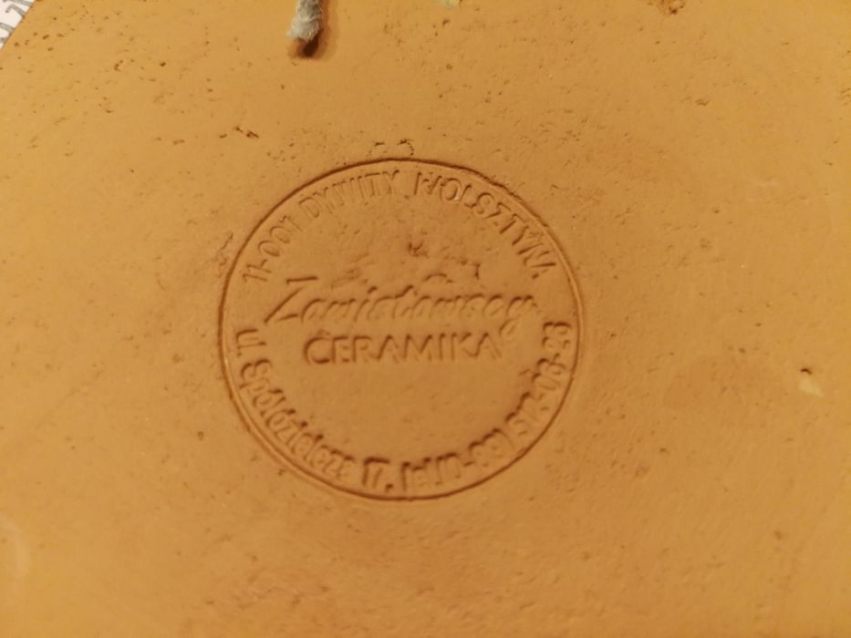 Wieszadła ozdobne ceramiczne (Zawistowscy ceramika, Warmia i Mazury)