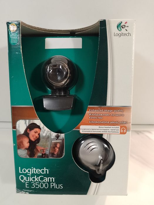 Камера + гарнітура Logitech QuickCam E3500