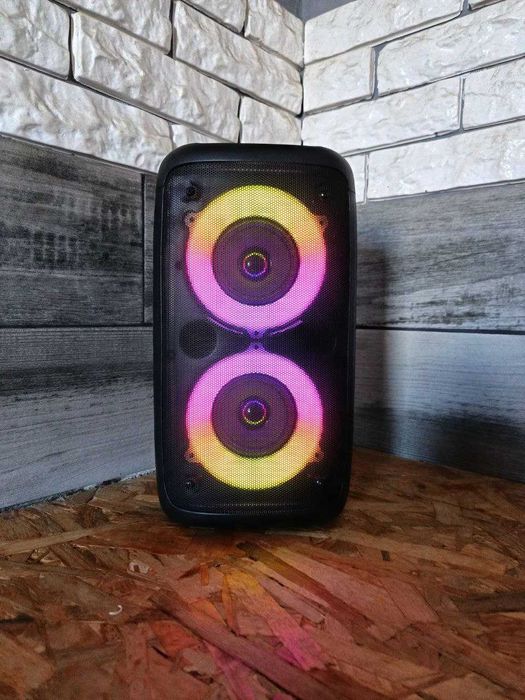 Колонка Bluetooth HY-3317 | RGB подсветка | хорошее состояние