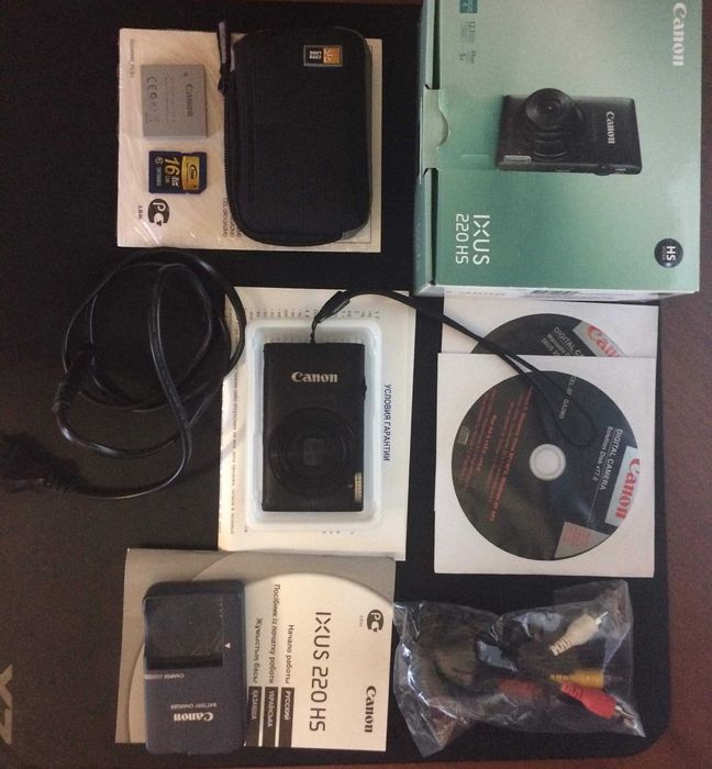 Canon ixus 220hs ideal vintage digital camera