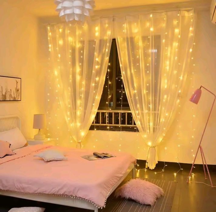 Гірлянди - штори. USB. LED.