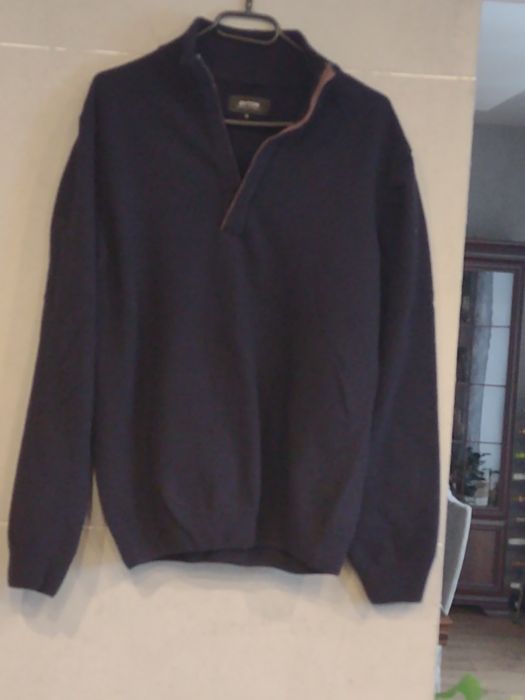 Granatowy sweter męski Bytom