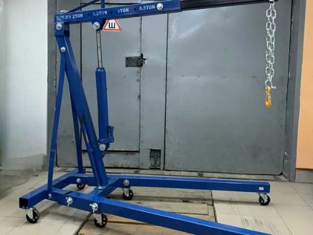 Кран гідравлічний підкатний Geko 2т кран гидравлический подкатной