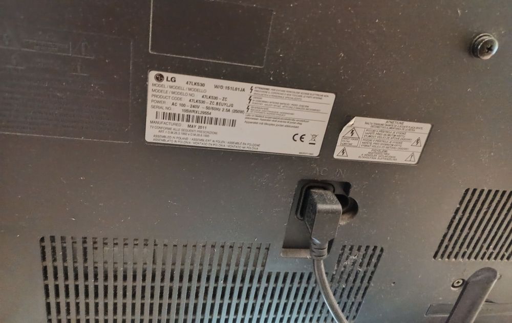 Telewizor LCD  LG 47 cali 47LK530-ZC Chromecast i DVBT2