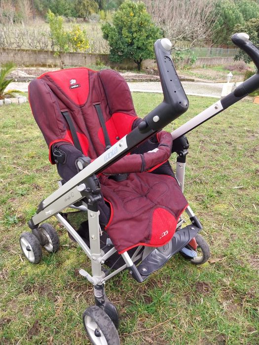 Trio de bebé com ovo e espreguiçadeira