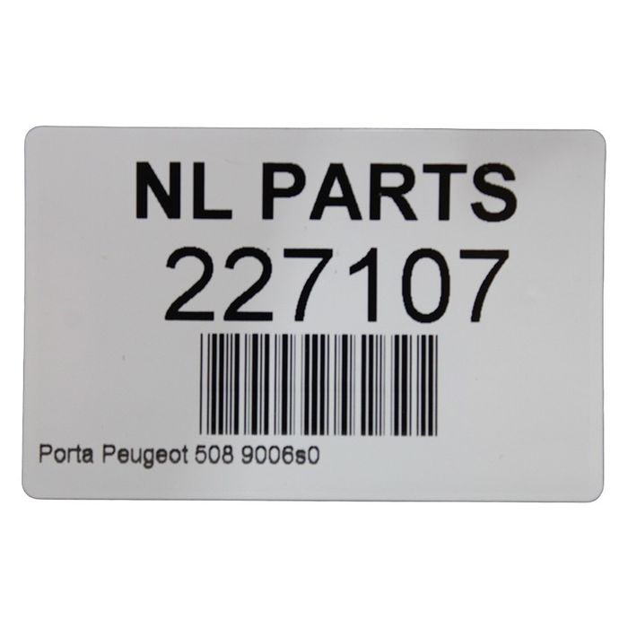 Porta Peugeot 508 Traseira Esquerda (2010 em diante)