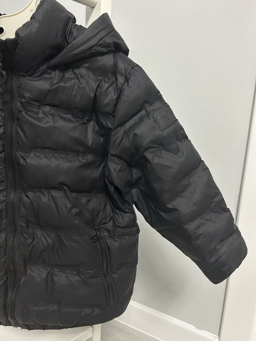 Дитяча чорна куртка