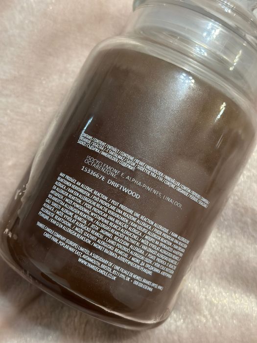 Świeca duża Yankee Candle Driftwood Nowa, 623g