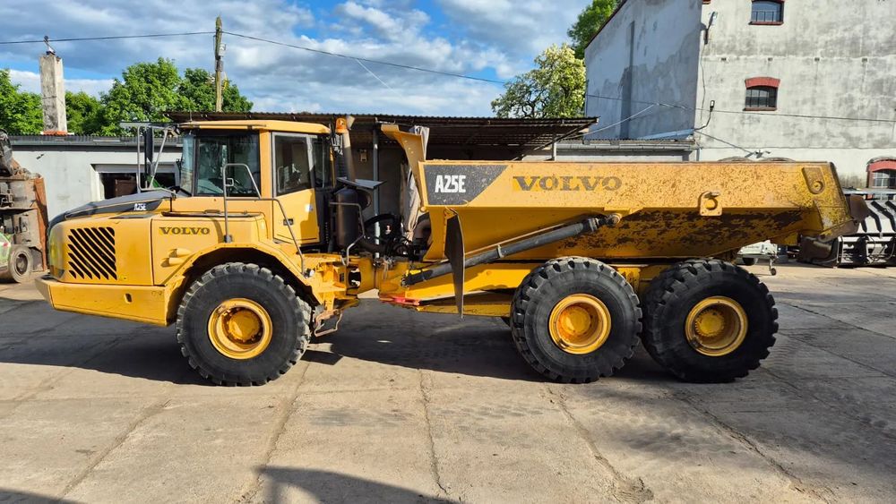 Volvo A 25 E  wozidło wywrotka Volvo A25E sprowadzone gotowe do pracy .