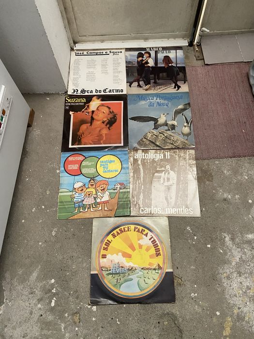 Varios discos e variias musicas