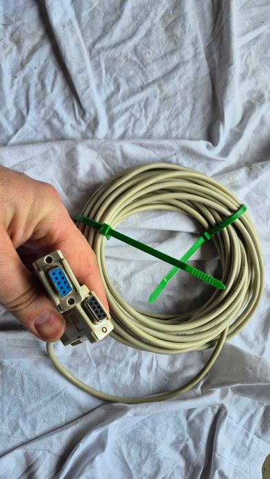 kabel szeregowy RS232 złącze D-SUB 9-pin 10metrów