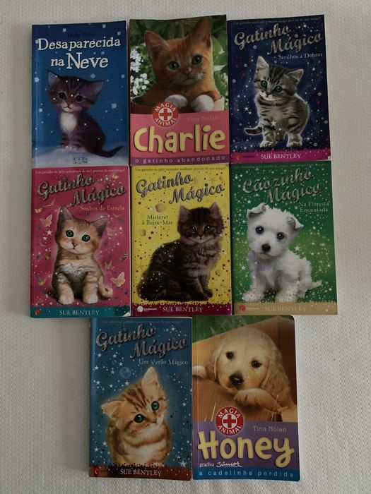 vários livros infantis e juvenis