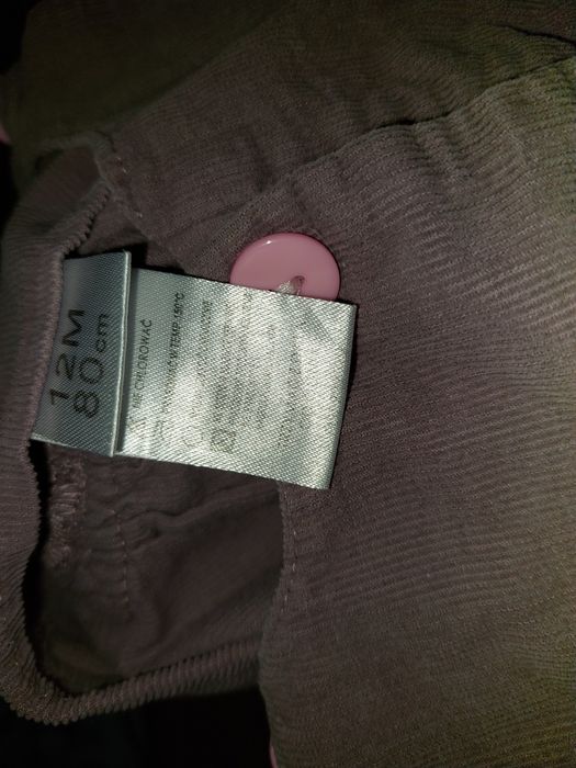 Sukienka sztruksowe 80