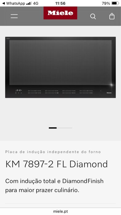 Placa de indução Miele