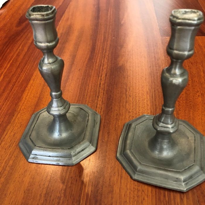 Conjunto de 2 castições em Estanho (Antiguidade)