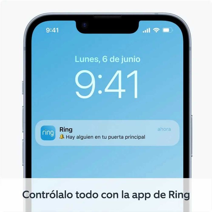 Ring Battery Video Doorbell 2024 – Campainha Inteligente com Vídeo HD 1440p e Visão Noturna a Cores NOVO