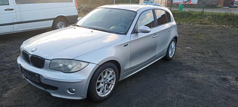 ćwiartka tył tylna błotnik bmw 1 e87 lift lak354/7 titansilber metalic