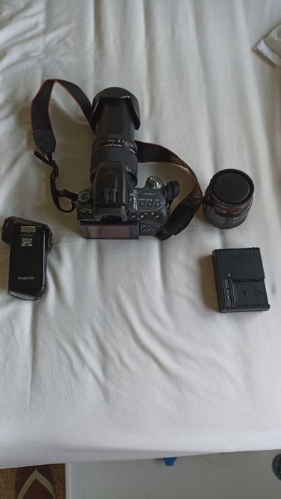 Câmera Sony DSLR A550l
