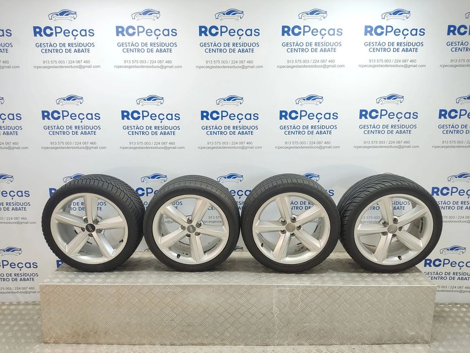Conjunto Jantes Ronal 18 Originais Audi A4 B8 S-Line S Line 8J ET46