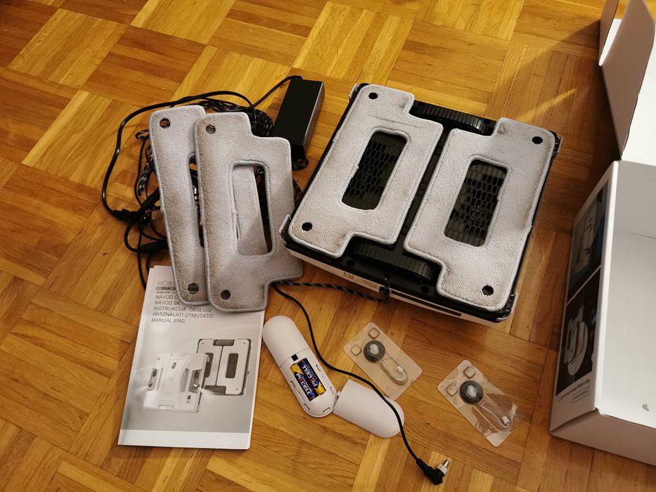 Automatyczna myjka do okien Hobot z 3x detergent