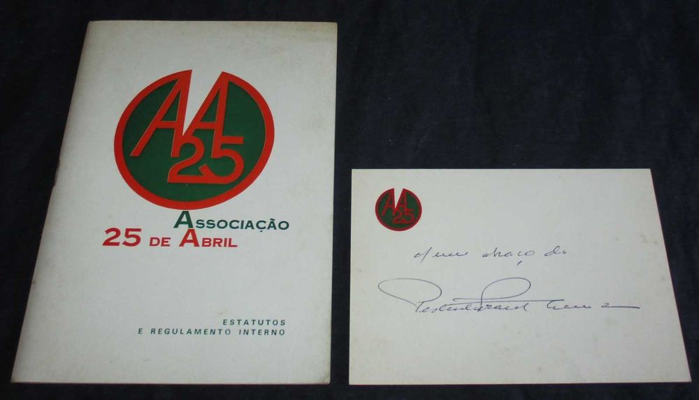 Livro Associação 25 de Abril  Estatutos e Regulamento Interno