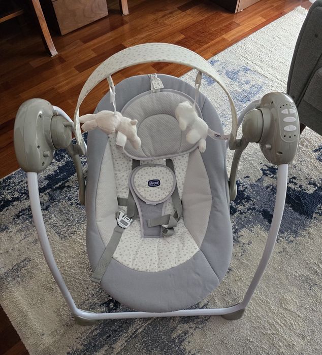 Espreguiçadeira Chicco Relax&Play swing - Nova