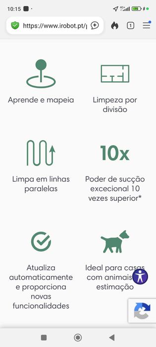 Aspirador Robô IROBOT Roomba e5