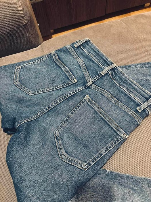 Zara rurki jeansy piękne spodnie 34 xs