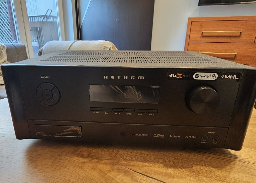 Procesor kina domowego Anthem AVM-60 stan perfekcyjny.