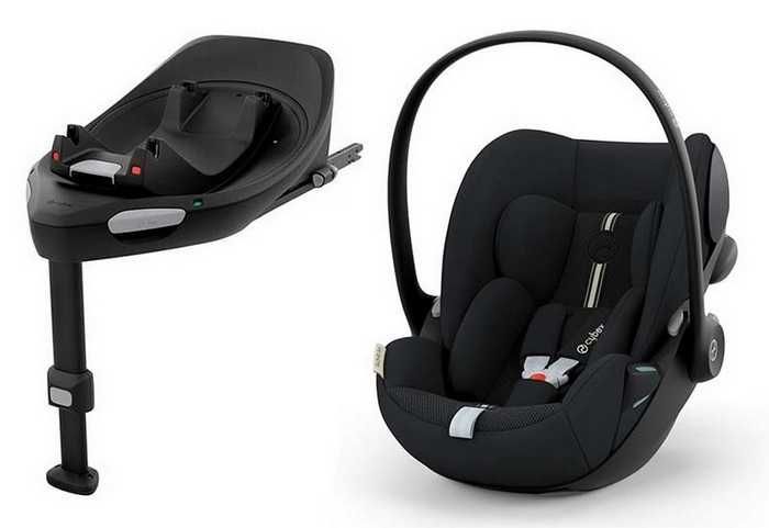 Fotelik Cybex Cloud G i-Size Moon Black Plus z bazą Cybex Base G