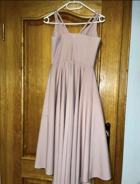 Sukienka pudrowy róż