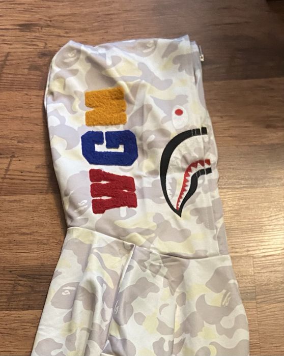 ‼️Без предоплати‼️Кофта Bape, худі бейп, кофта з капюшоном Shark, біла худі Bape