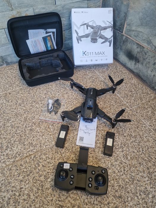 Drone  com caneta 4k e sensor de obstáculos