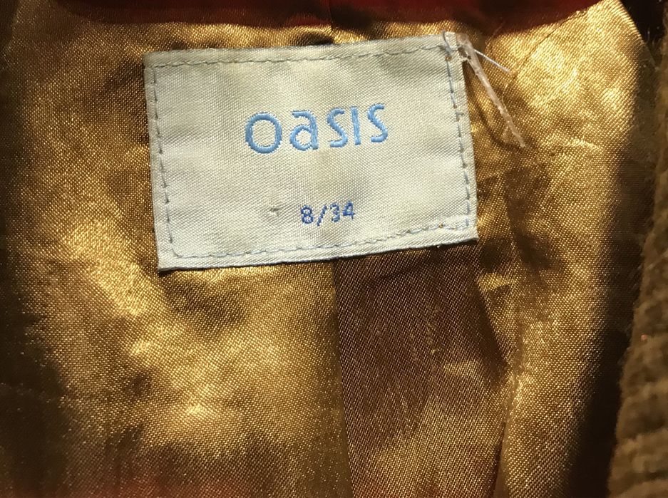 Skórzana kurtka Oasis, rozm. 8/S