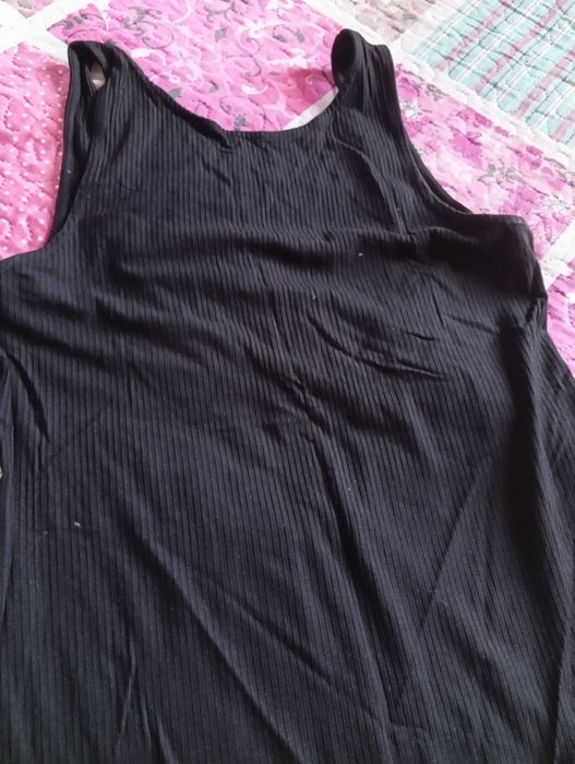 Vestido preto comprido