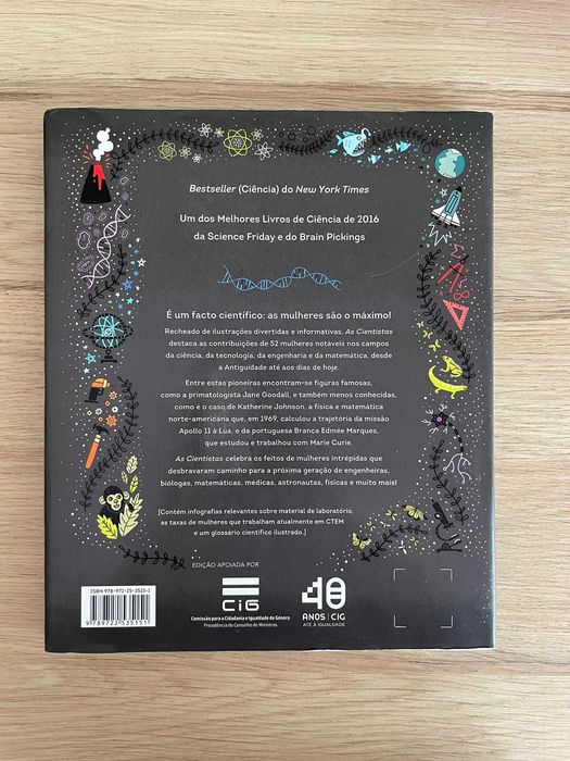 Livro As Cientistas – 52 Mulheres que Mudaram o Mundo