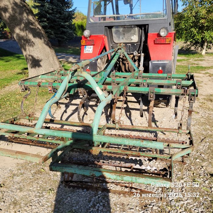 Kultywator Agregat uprawowy z 2 wałami  strunowymi Unia Grudziądz 2.45