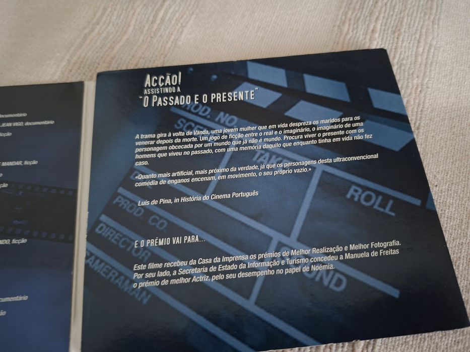 Dvd filme de Manoel Oliveira O Passado e o Presente