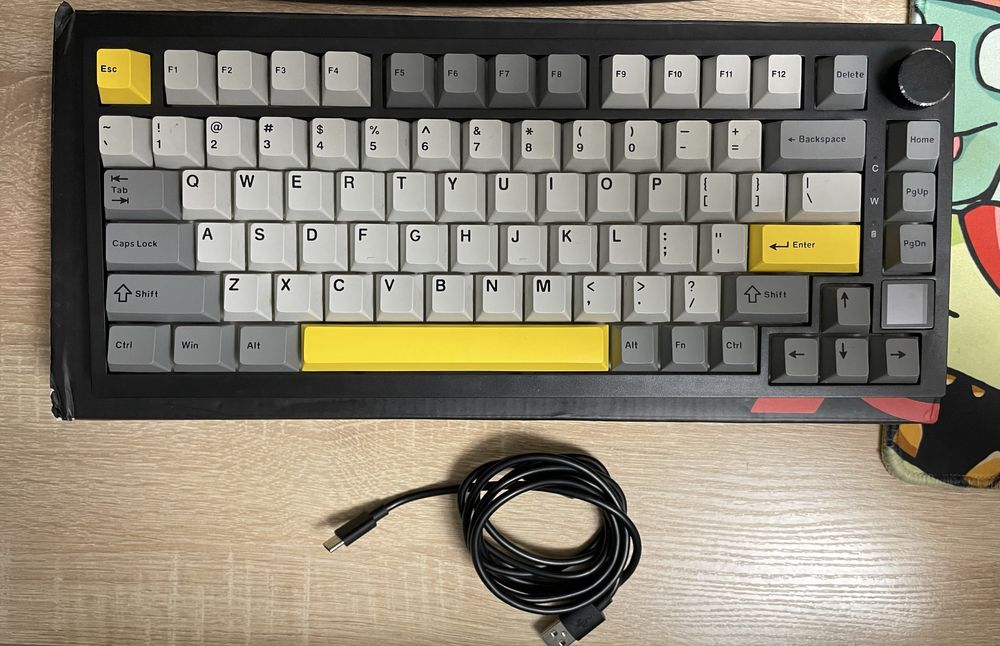 Игровая механическая клавиатура Ajazz AK820PRO 75%