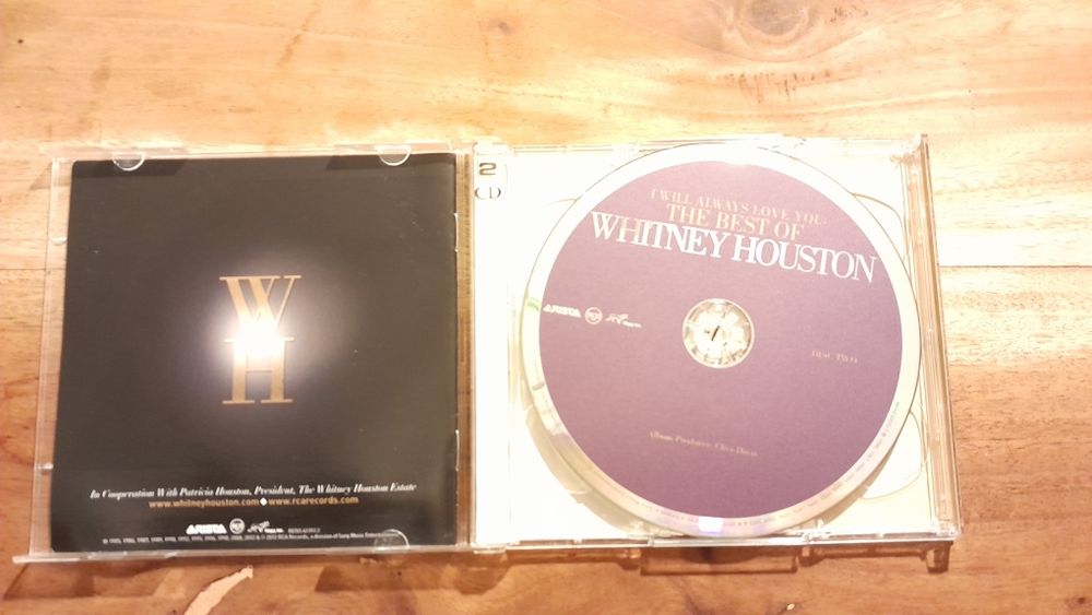 Cd the best of whitney houston I will always love you Deluxe edition 2