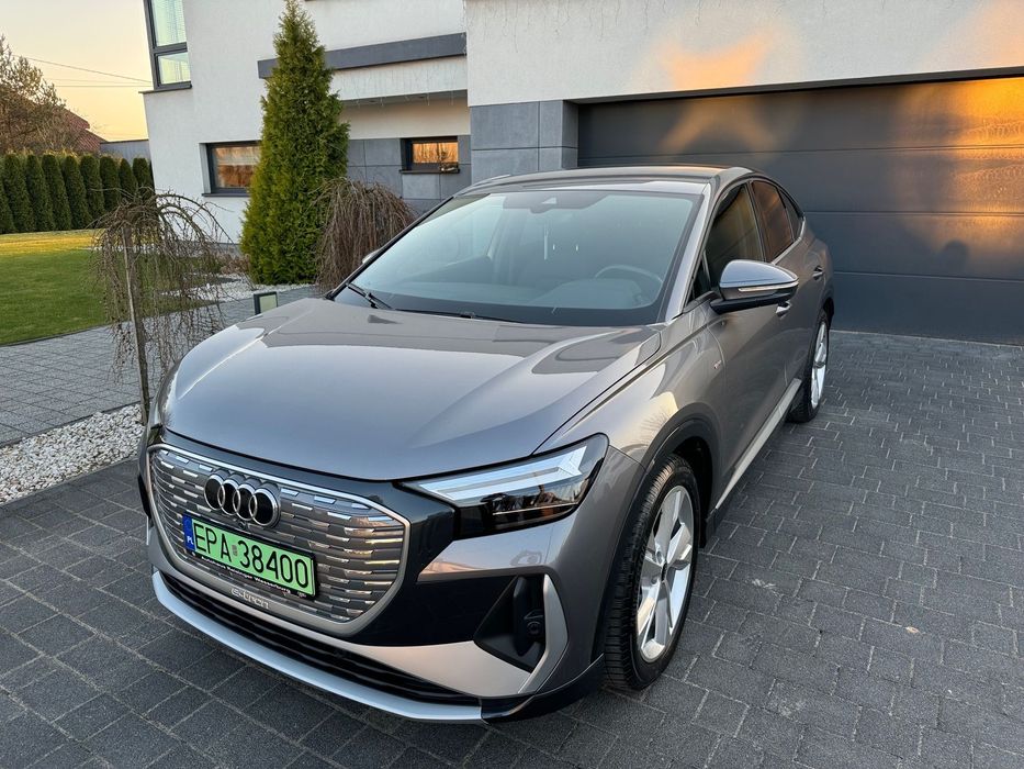 Audi Q4 Sportback e-tron 35 E-TRON S-Line Sportback Bezwypadkowy Stan Idealny Faktura VAT23%